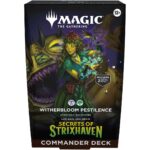 MTG Commander Deck Secrets of Strixhaven Witherbloom Pestilence Inglés