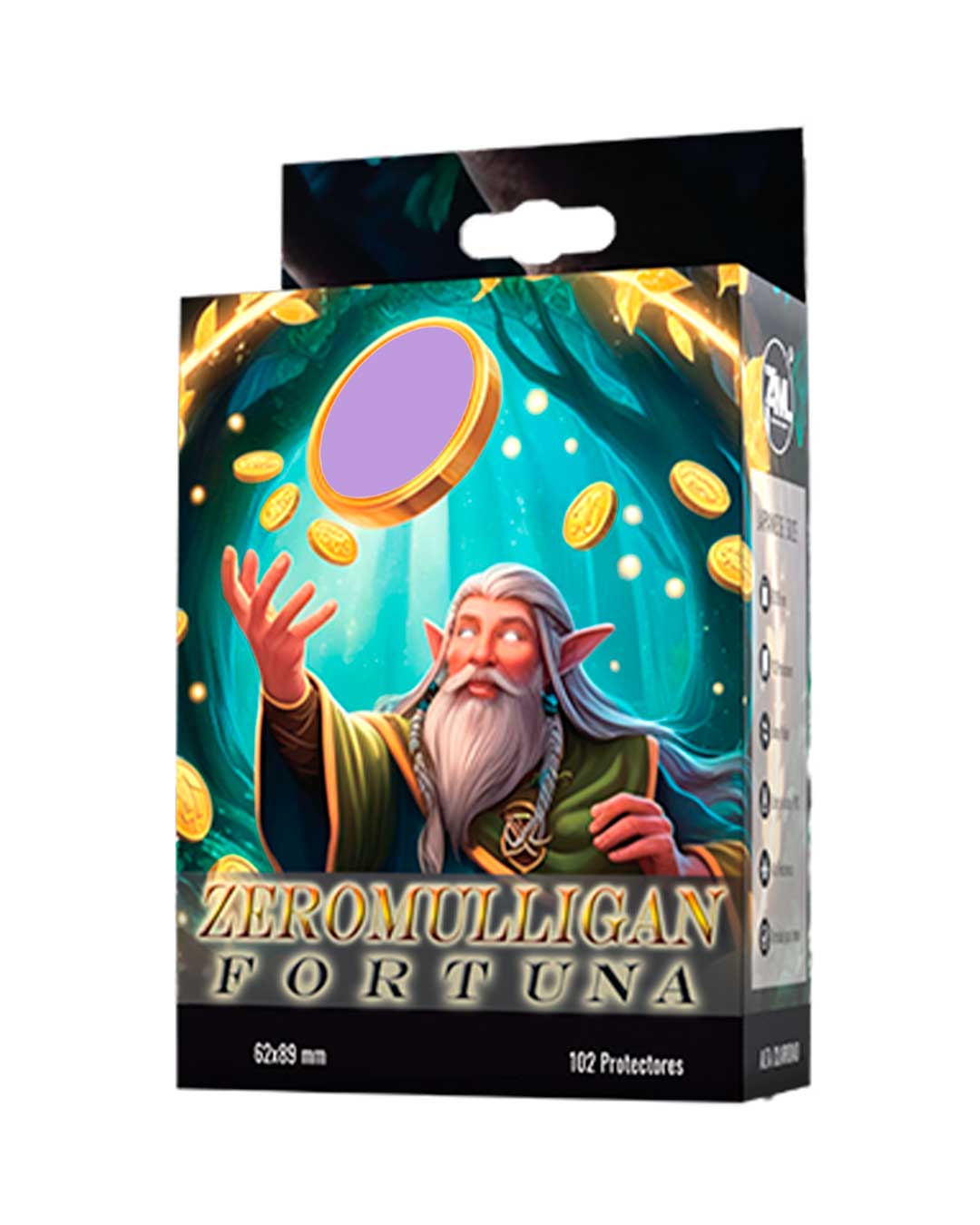 PRODUCTO-WEB-EL-REINO-19 Protectores Standard Zero Mulligan Fortuna Lila - Imagen 1