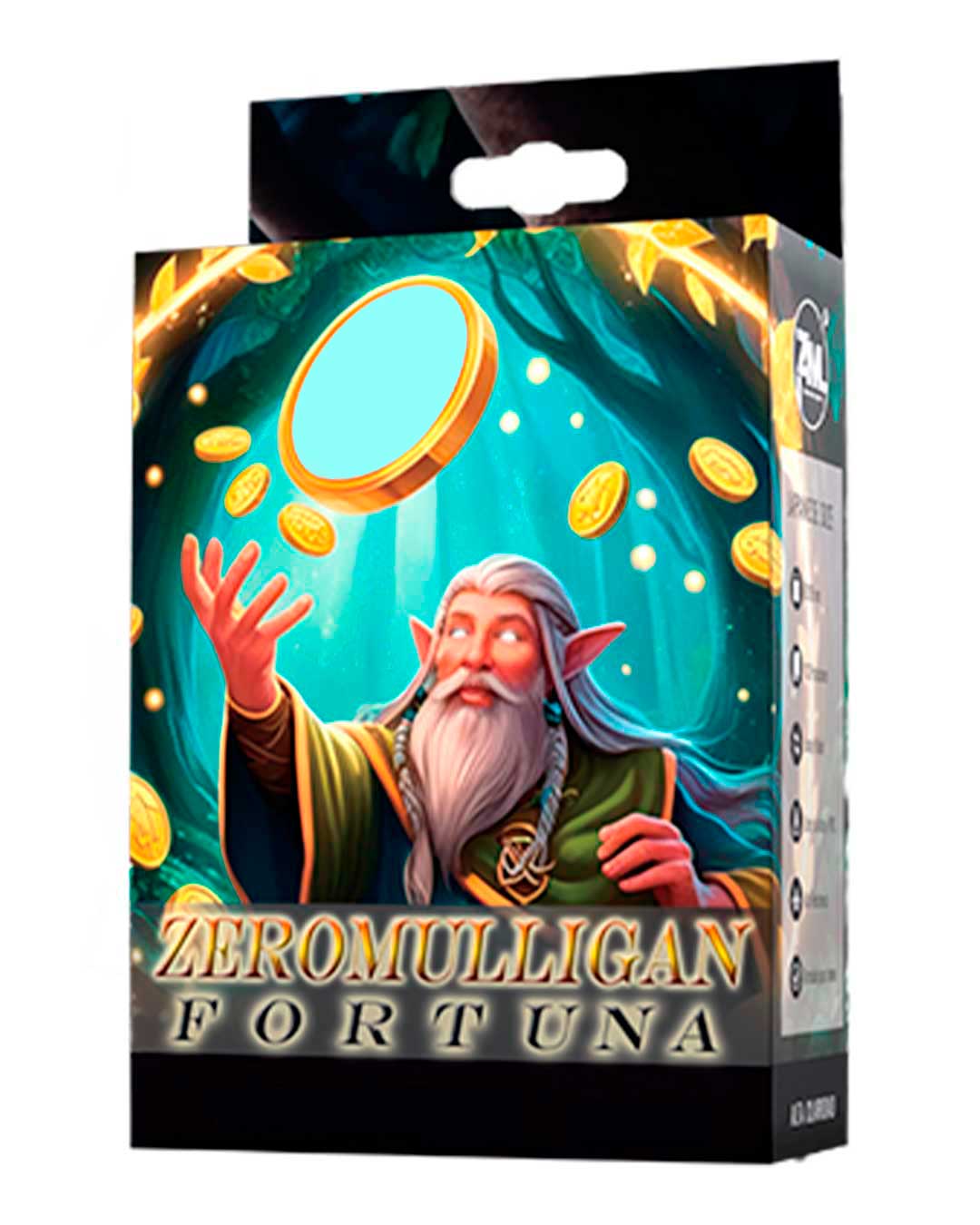 PRODUCTO-WEB-EL-REINO-20-2 Protectores Small Zero Mulligan Fortuna Cyan Pastel - Imagen 1
