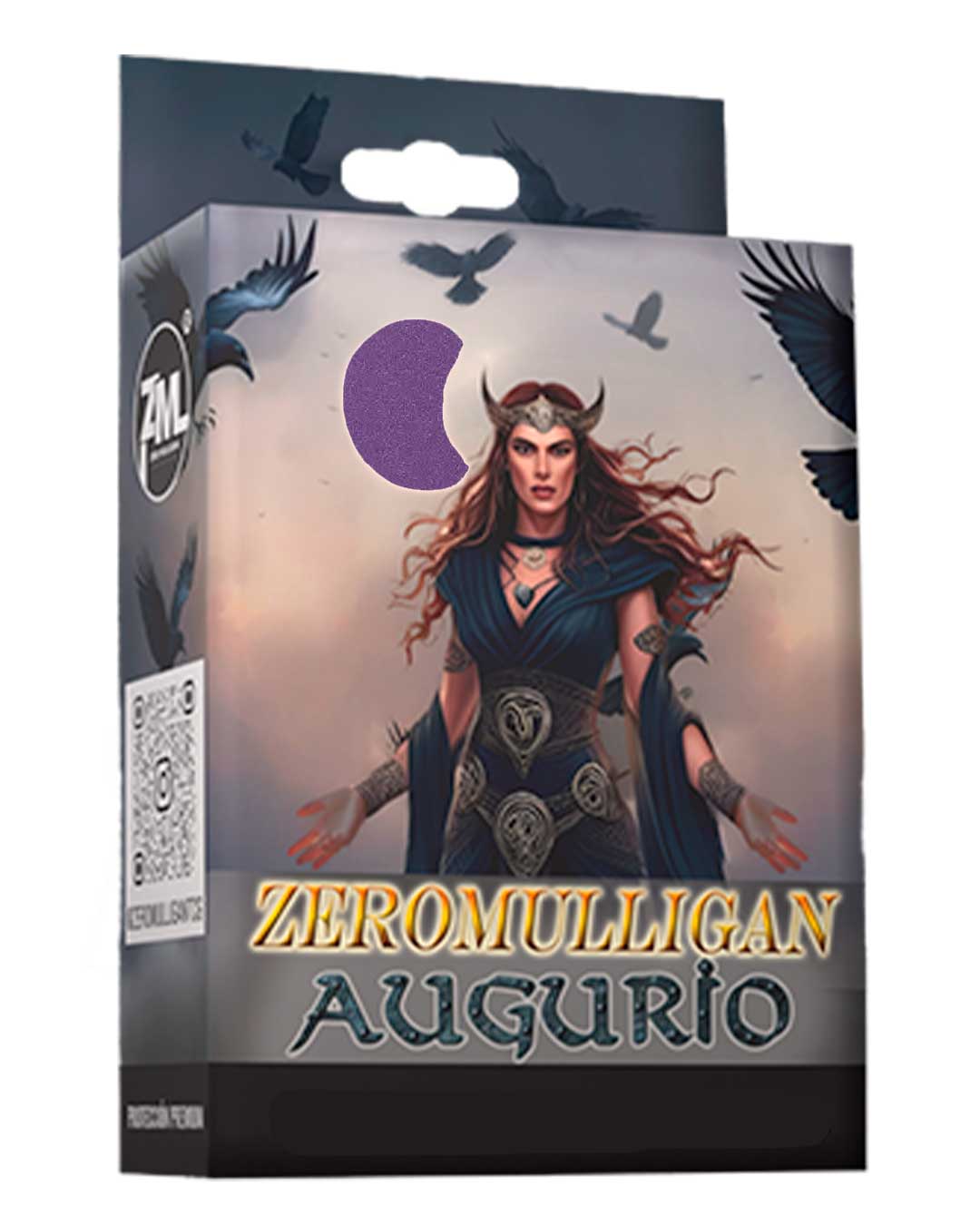 PRODUCTO-WEB-EL-REINO-24 Protectores Standard Dual Matte Zero Mulligan Augurio Morado - Imagen 1