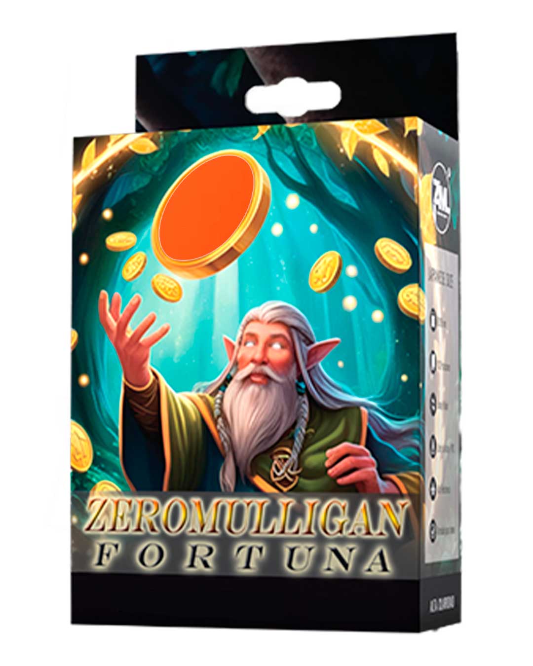 PRODUCTO-WEB-EL-REINO-85 Protectores Small Zero Mulligan Fortuna Naranja - Imagen 1