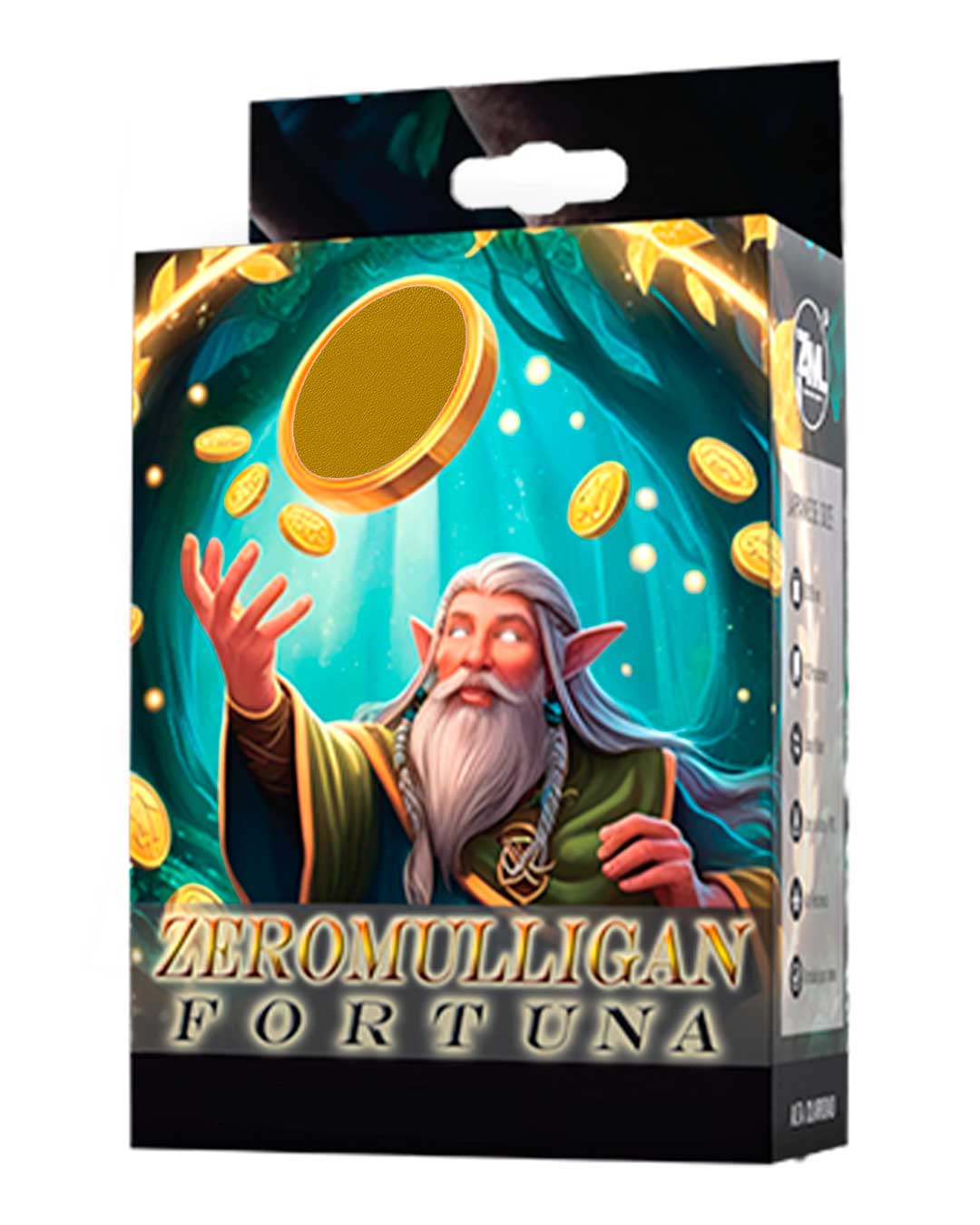 PRODUCTO-WEB-EL-REINO-88 Protectores Standard Zero Mulligan Fortuna Dorado - Imagen 1