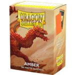 Protectores Estándar Dragon Shield Matte Amber