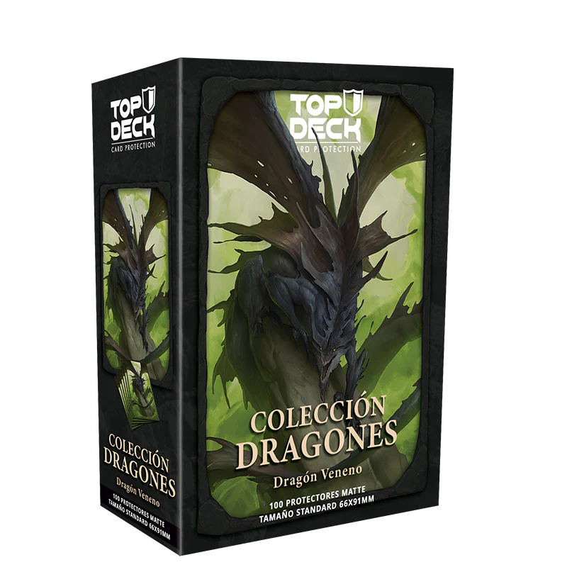 dragonveneno_1024x1024@2x Protectores Estándar Top Deck Colección Dragones Dragón Veneno - Imagen 1