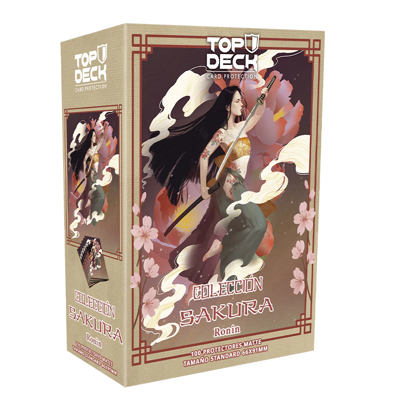sakuraronin_4a813267-a5f2-4da9-bec7-add772213438_1024x1024@2x Protectores Estándar Top Deck Colección Sakura Ronin - Imagen 1