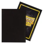 Protectores Estándar Dragon Shield Matte Black - Imagen 3