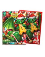 Protectores Estándar Dragon Shield Matte Brushed Art Sleeves Christmas 2024 - Imagen 3