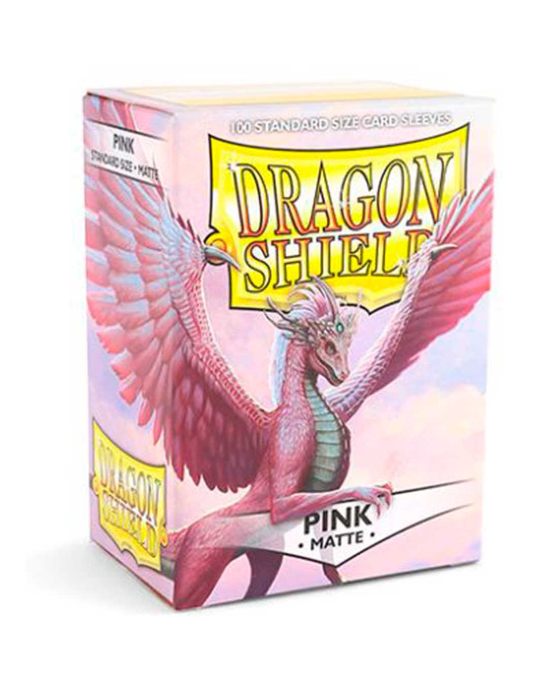 pink mate 1 Protectores Estándar Dragon Shield Matte Pink - Imagen 1